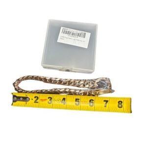 Bronze Tone Metal Chain Fashion Collar 14 in Fashion Jewelry Chain Collar